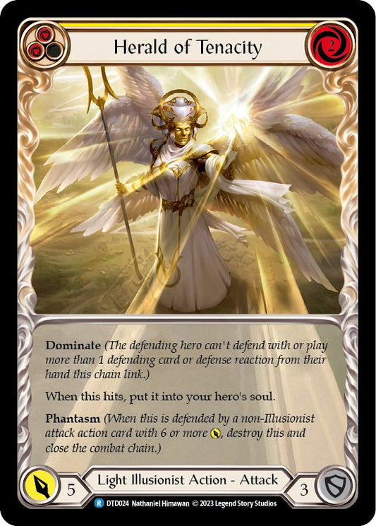 Herald of Tenacity (Yellow) [DTD - DTD024]