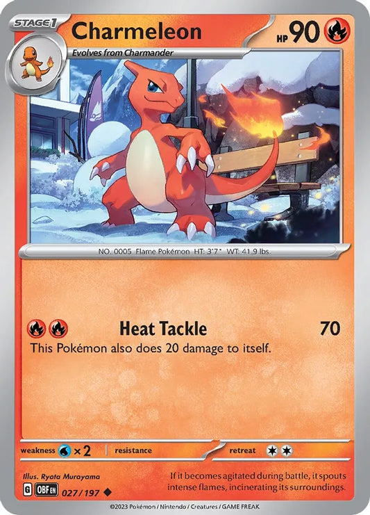 Charmeleon [027/197] SV03: Obsidian Flames