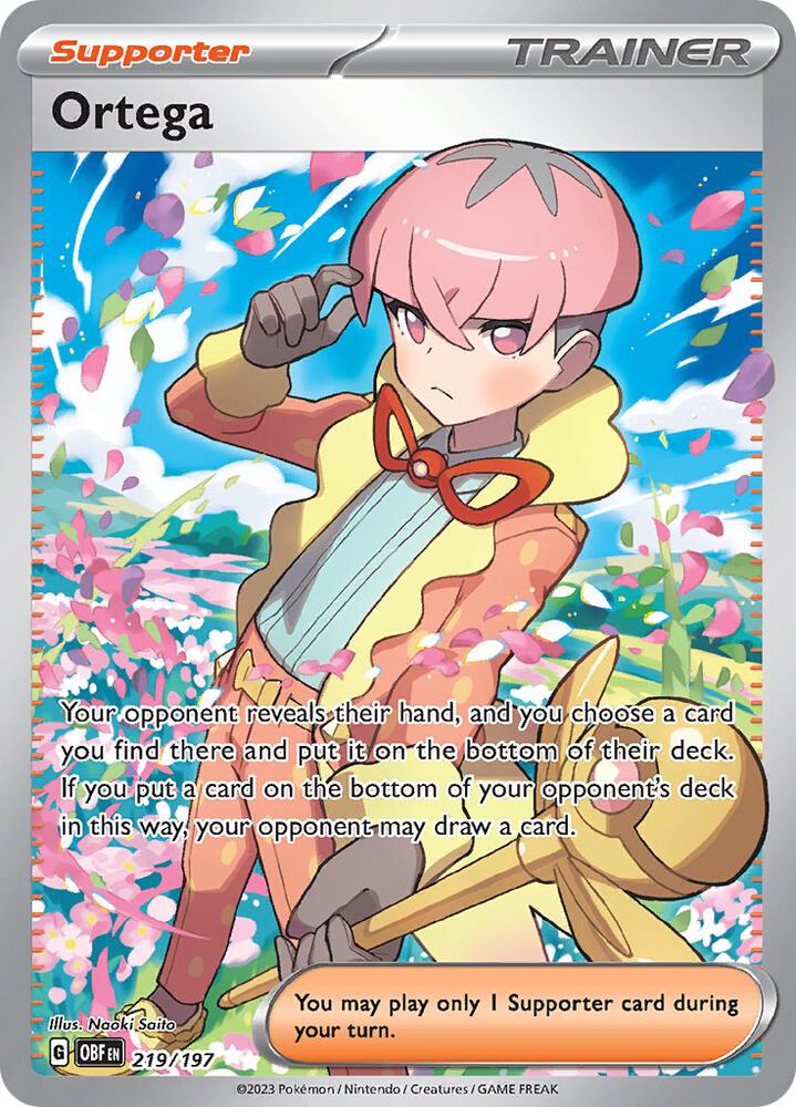 Ortega [219/197] - SV03: Obsidian Flames