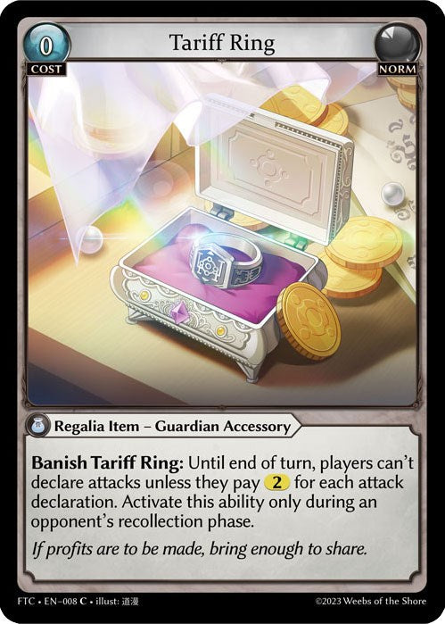 Tariff Ring [FTC - 008]