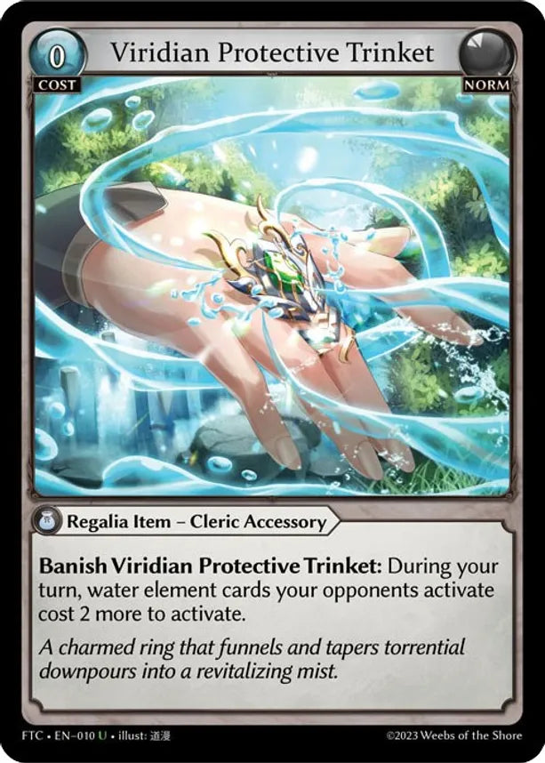 Viridian Protective Trinket [UC] - Fractured Crown