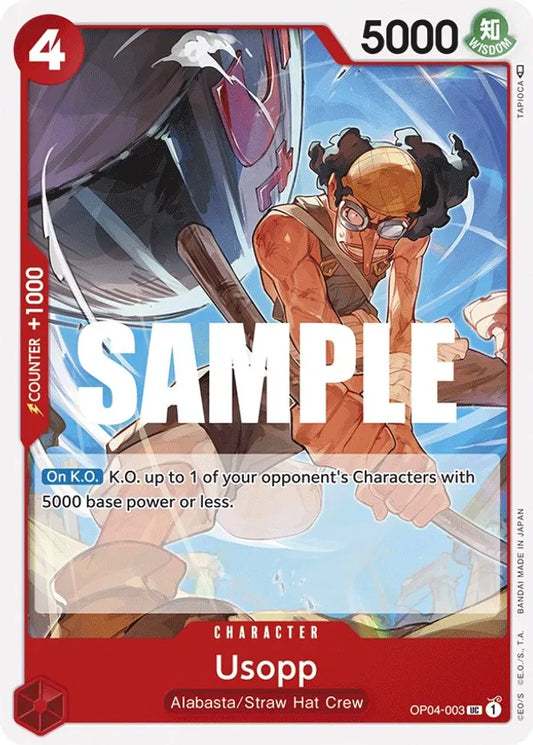 Usopp [OP04-003] - Kingdoms of Intrigue