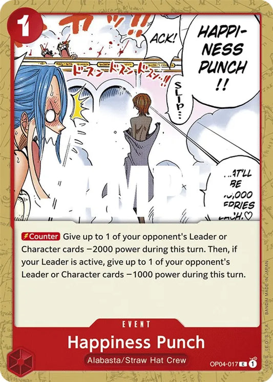 Happiness Punch [OP04-017] - Kingdoms of Intrigue