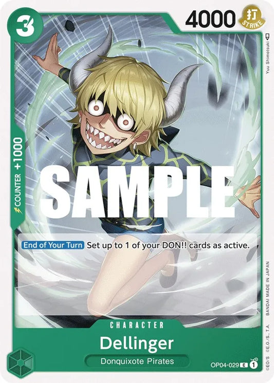 Dellinger [OP04-029] - Kingdoms of Intrigue