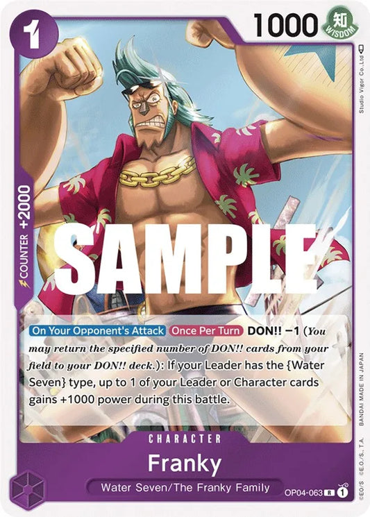 Franky [OP04-063] - Kingdoms of Intrigue