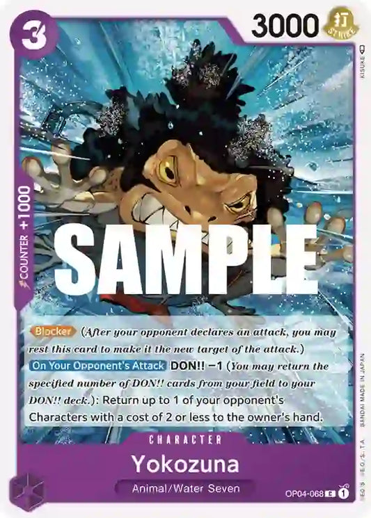 Yokozuna [OP04-068] - Kingdoms of Intrigue