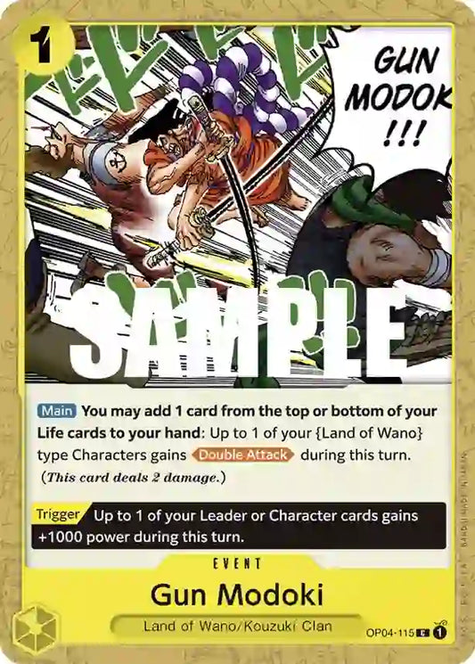 Gun Modoki [OP04-115] - Kingdoms of Intrigue