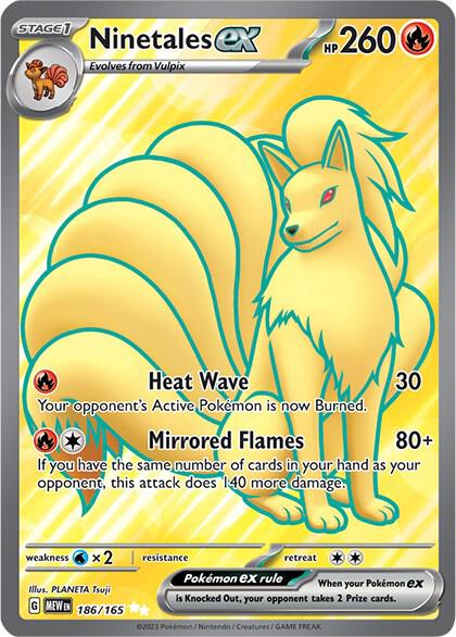 Ninetales ex [186/165] - SV: Scarlet & Violet 151