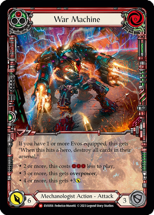 War Machine (Extended Art) [EVO - EVO056]