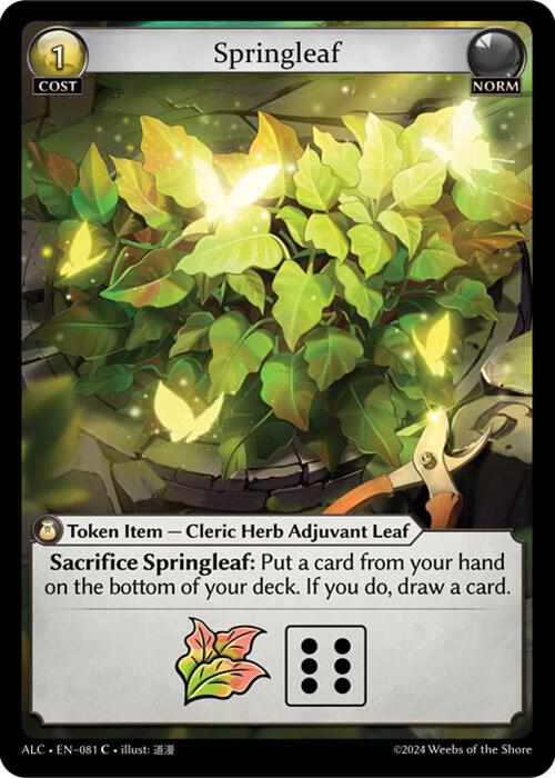 Springleaf [C] - Alchemical Revolution