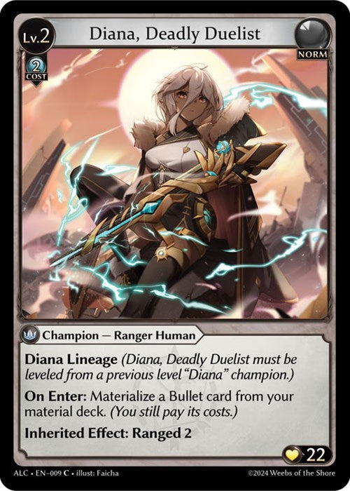Diana, Deadly Duelist [ALC - 009]