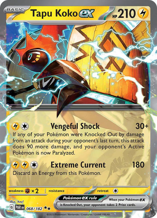 Tapu Koko ex [068/182] - SV04: Paradox Rift