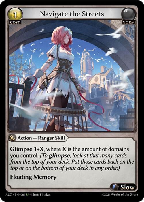 Navigate the Streets [UC] - Alchemical Revolution
