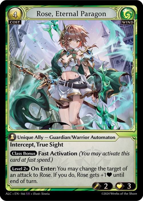 Rose, Eternal Paragon [SR] - Alchemical Revolution