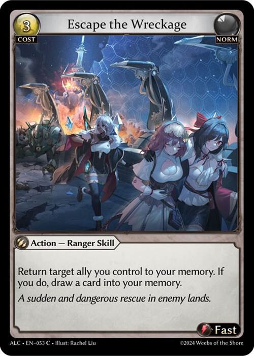 Escape the Wreckage [C] - Alchemical Revolution