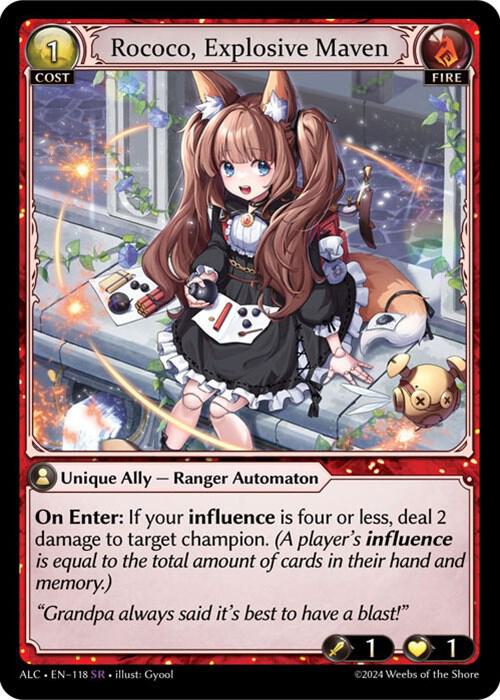 Rococo, Explosive Maven [SR] - Alchemical Revolution