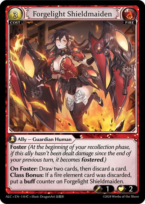 Forgelight Shieldmaiden [C] - Alchemical Revolution