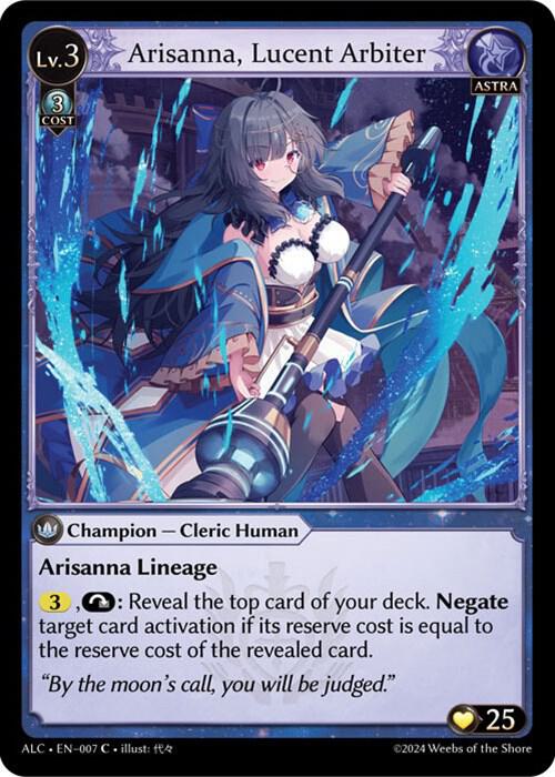 Arisanna, Lucent Arbiter [C] - Alchemical Revolution