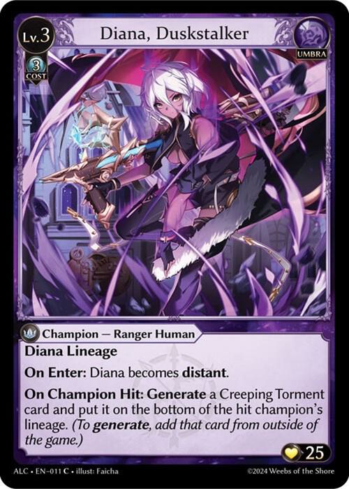 Diana, Duskstalker [C] - Alchemical Revolution