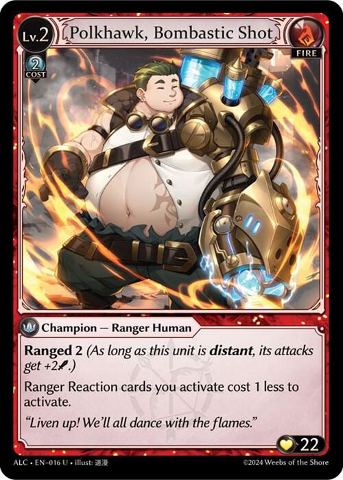 Polkhawk, Bombastic Shot [UC] - Alchemical Revolution