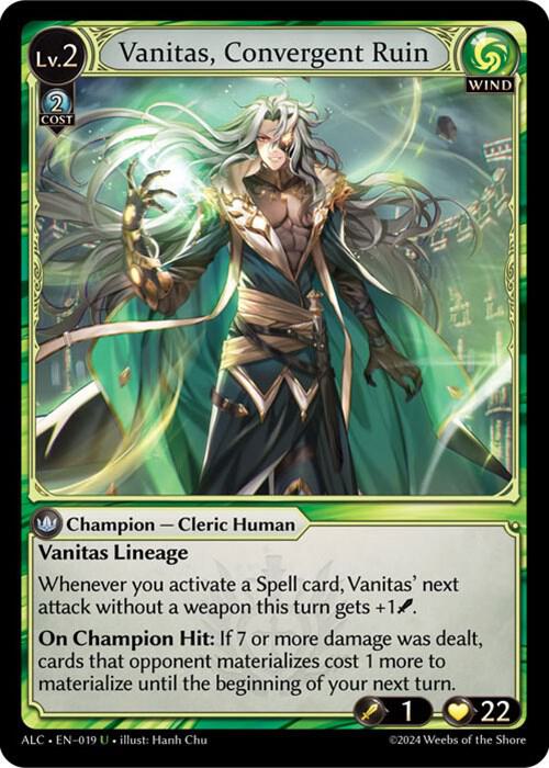 Vanitas, Convergent Ruin [UC] - Alchemical Revolution