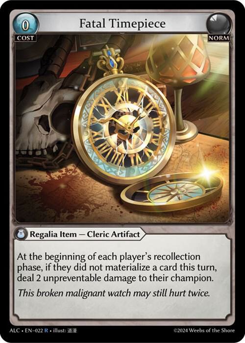 Fatal Timepiece [R] - Alchemical Revolution