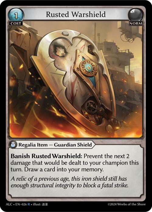 Rusted Warshield [R] - Alchemical Revolution