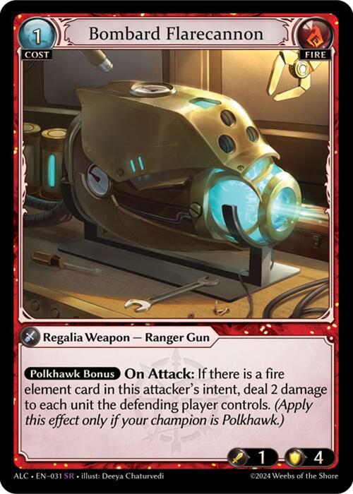 Bombard Flarecannon [SR] - Alchemical Revolution