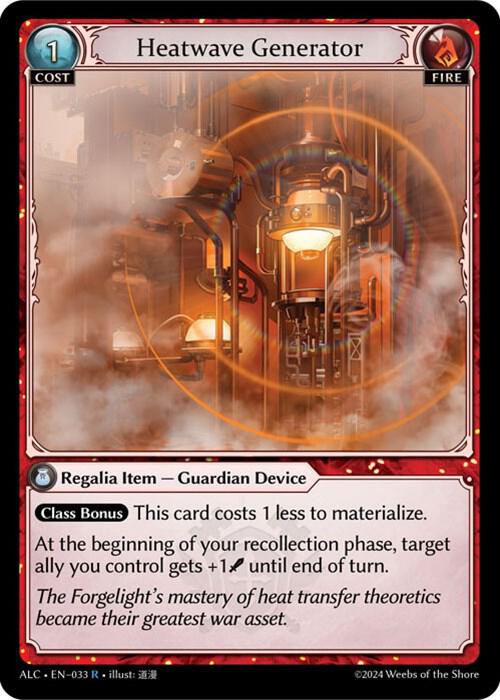 Heatwave Generator [R] - Alchemical Revolution