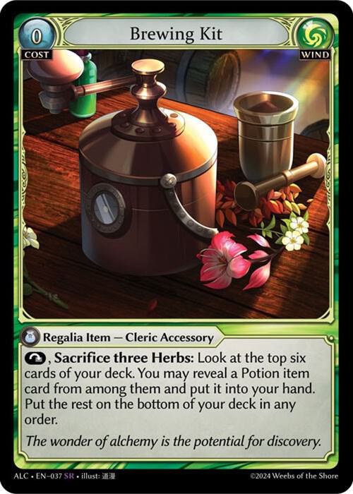 Brewing Kit [SR] - Alchemical Revolution