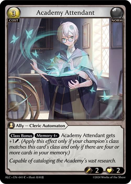 Academy Attendant [C] - Alchemical Revolution