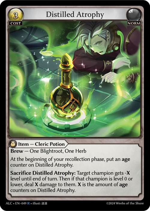 Distilled Atrophy [R] - Alchemical Revolution