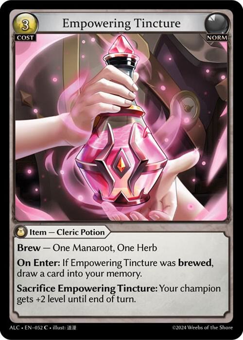 Empowering Tincture [C] - Alchemical Revolution