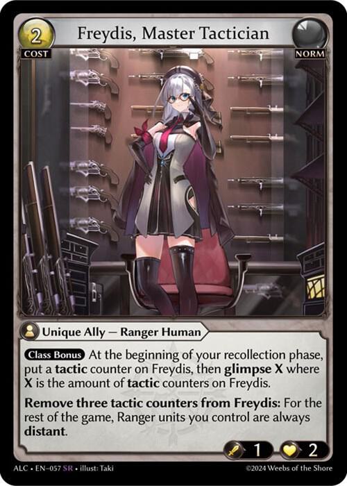Freydis, Master Tactician [SR] - Alchemical Revolution