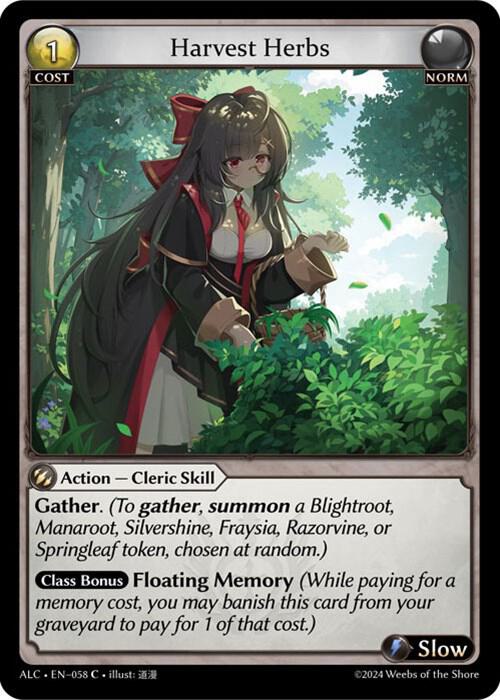 Harvest Herbs [C] - Alchemical Revolution