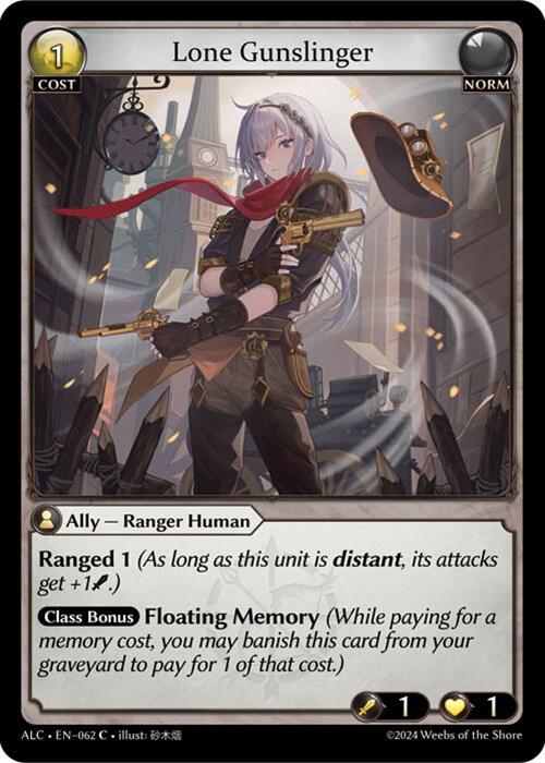 Lone Gunslinger [C] - Alchemical Revolution