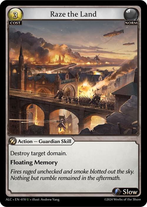 Raze the Land [UC] - Alchemical Revolution