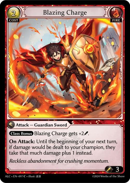Blazing Charge [C] - Alchemical Revolution