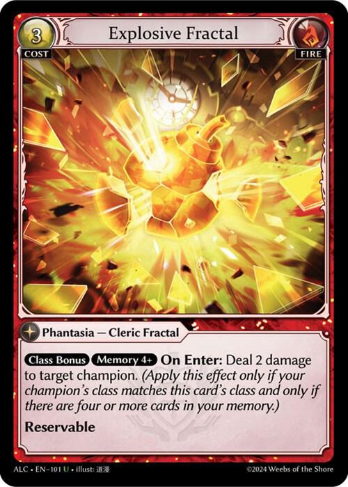 Explosive Fractal [UC] - Alchemical Revolution