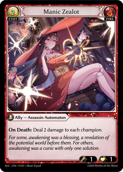 Manic Zealot [C] - Alchemical Revolution