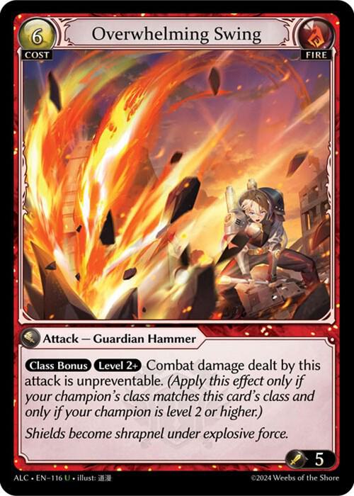 Overwhelming Swing [UC] - Alchemical Revolution