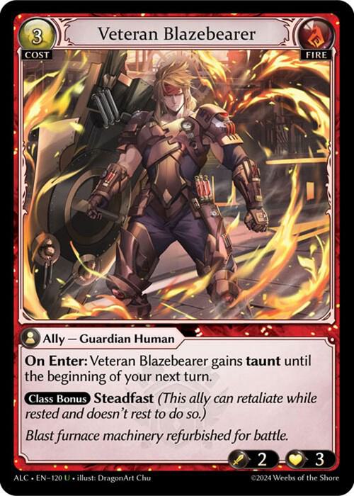 Veteran Blazebearer [UC] - Alchemical Revolution