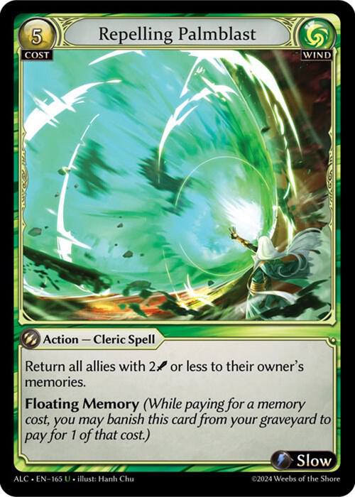 Repelling Palmblast [UC] - Alchemical Revolution
