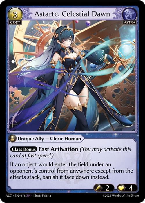 Astarte, Celestial Dawn [SR] - Alchemical Revolution