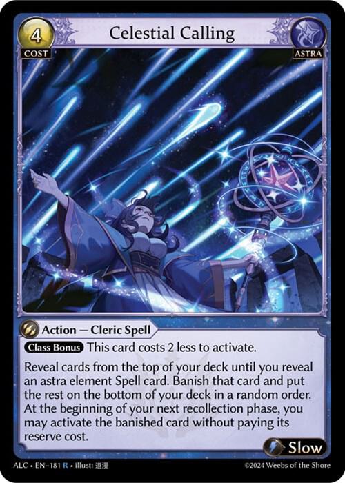 Celestial Calling [R] - Alchemical Revolution