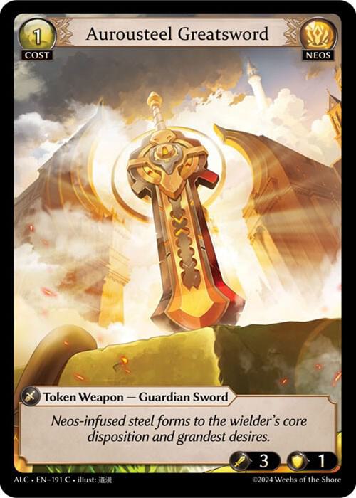 Aurousteel Greatsword [C] - Alchemical Revolution