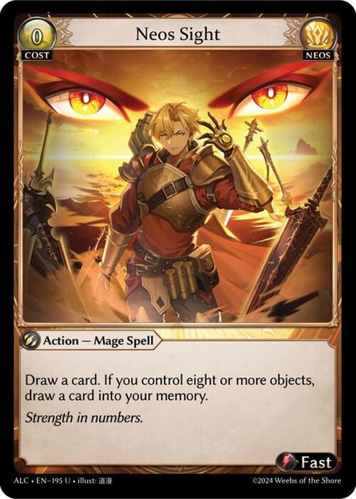 Neos Sight [UC] - Alchemical Revolution