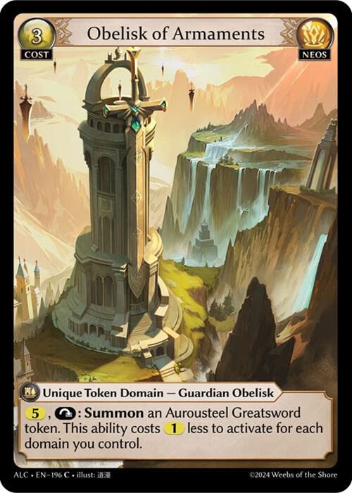 Obelisk of Armaments [C] - Alchemical Revolution