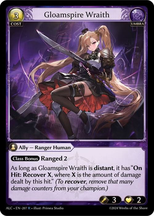 Gloamspire Wraith [R] - Alchemical Revolution