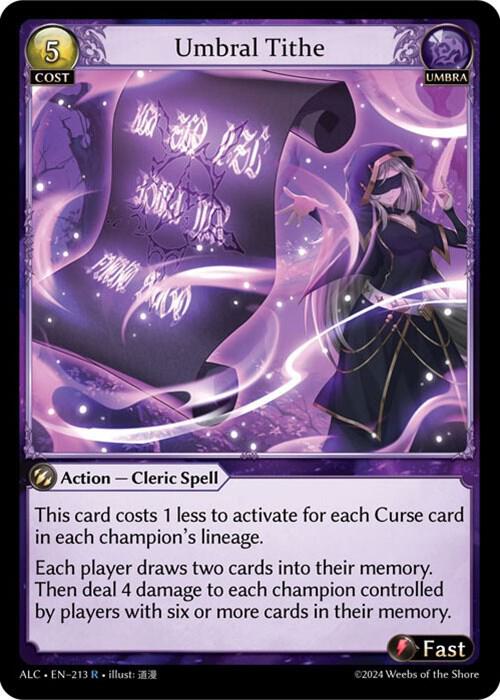 Umbral Tithe [R] - Alchemical Revolution